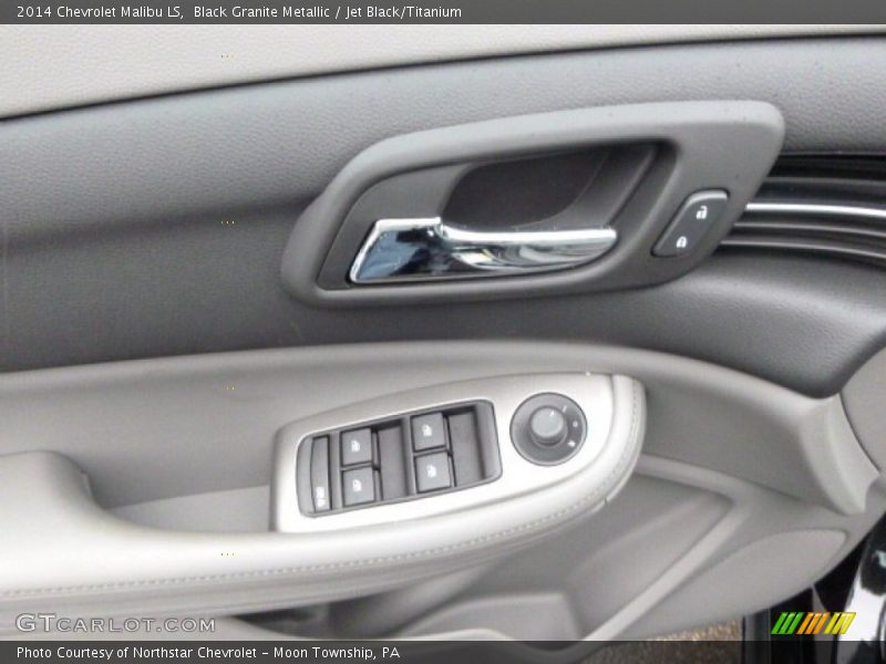 Black Granite Metallic / Jet Black/Titanium 2014 Chevrolet Malibu LS