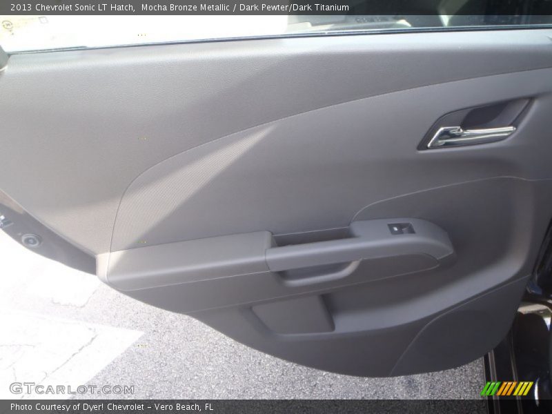 Mocha Bronze Metallic / Dark Pewter/Dark Titanium 2013 Chevrolet Sonic LT Hatch