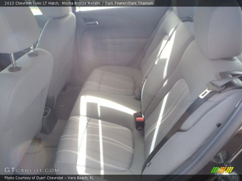 Mocha Bronze Metallic / Dark Pewter/Dark Titanium 2013 Chevrolet Sonic LT Hatch