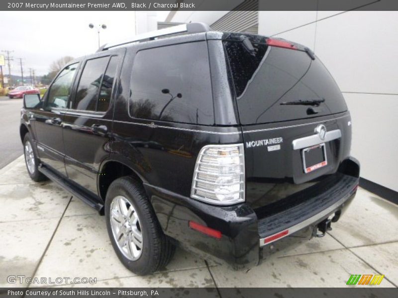 Black / Charcoal Black 2007 Mercury Mountaineer Premier AWD