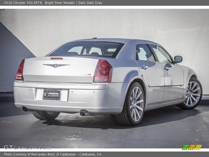 Bright Silver Metallic / Dark Slate Gray 2010 Chrysler 300 SRT8