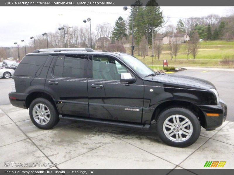 Black / Charcoal Black 2007 Mercury Mountaineer Premier AWD