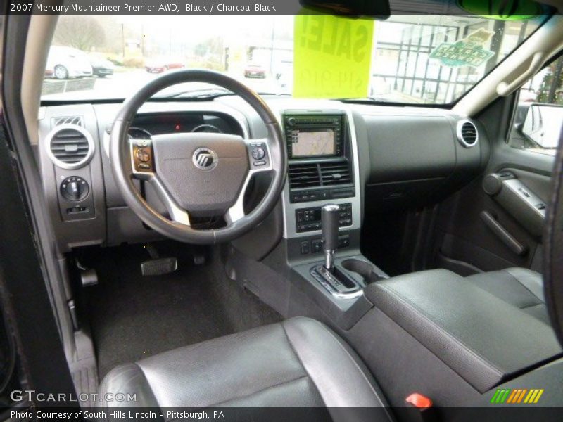 Charcoal Black Interior - 2007 Mountaineer Premier AWD 