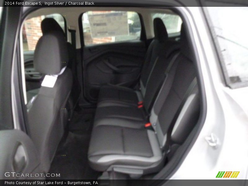 Ingot Silver / Charcoal Black 2014 Ford Escape S