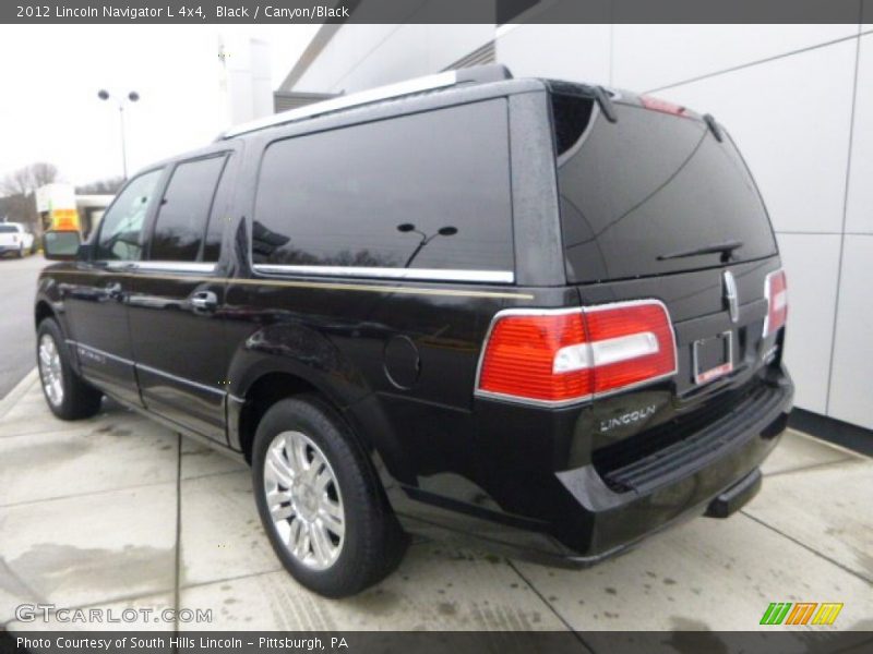 Black / Canyon/Black 2012 Lincoln Navigator L 4x4