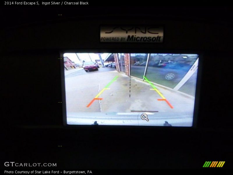 Ingot Silver / Charcoal Black 2014 Ford Escape S