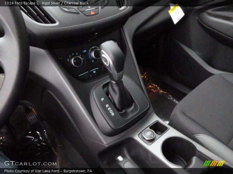 Ingot Silver / Charcoal Black 2014 Ford Escape S