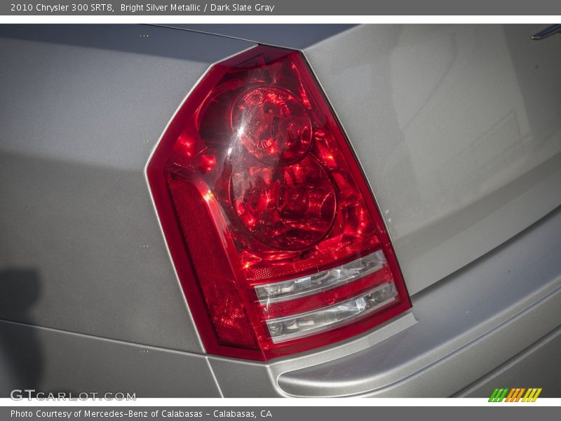 Bright Silver Metallic / Dark Slate Gray 2010 Chrysler 300 SRT8