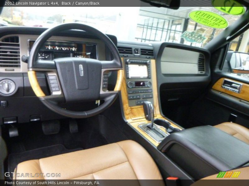 Canyon/Black Interior - 2012 Navigator L 4x4 