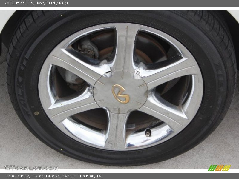 Ivory Pearl / Beige 2002 Infiniti I 35