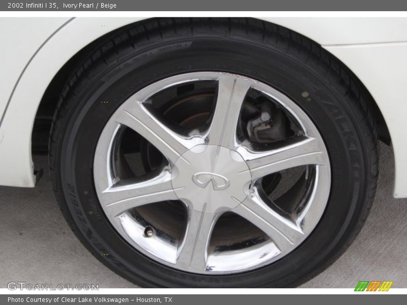 Ivory Pearl / Beige 2002 Infiniti I 35