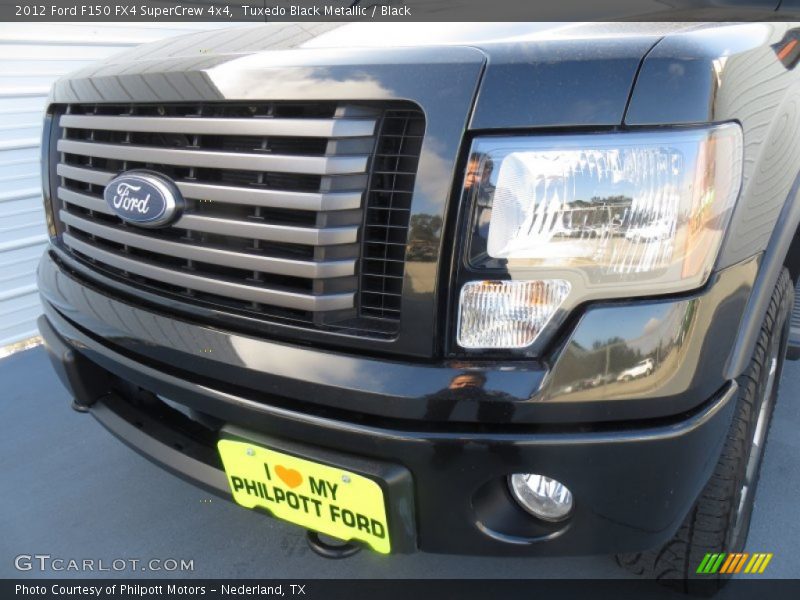 Tuxedo Black Metallic / Black 2012 Ford F150 FX4 SuperCrew 4x4