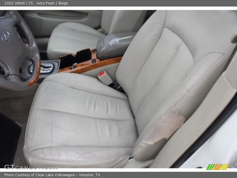 Ivory Pearl / Beige 2002 Infiniti I 35