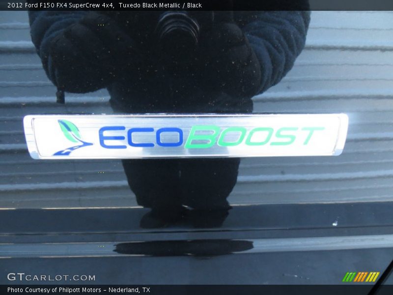 Tuxedo Black Metallic / Black 2012 Ford F150 FX4 SuperCrew 4x4