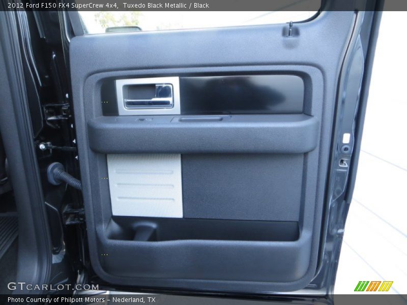 Tuxedo Black Metallic / Black 2012 Ford F150 FX4 SuperCrew 4x4