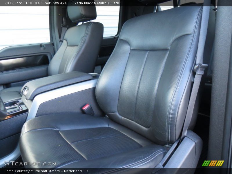 Tuxedo Black Metallic / Black 2012 Ford F150 FX4 SuperCrew 4x4