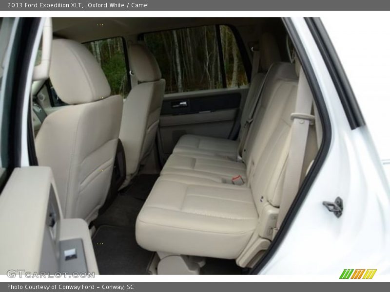 Oxford White / Camel 2013 Ford Expedition XLT