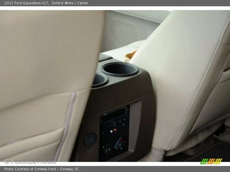 Oxford White / Camel 2013 Ford Expedition XLT
