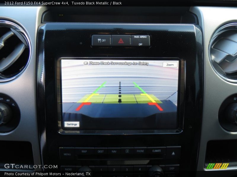 Tuxedo Black Metallic / Black 2012 Ford F150 FX4 SuperCrew 4x4