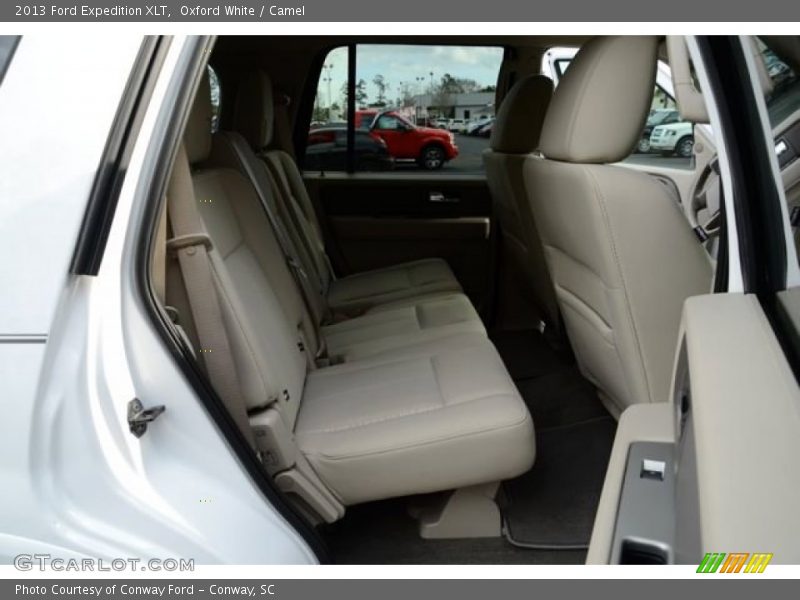 Oxford White / Camel 2013 Ford Expedition XLT