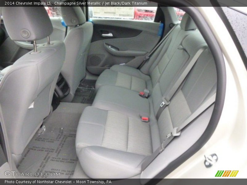 Champagne Silver Metallic / Jet Black/Dark Titanium 2014 Chevrolet Impala LS