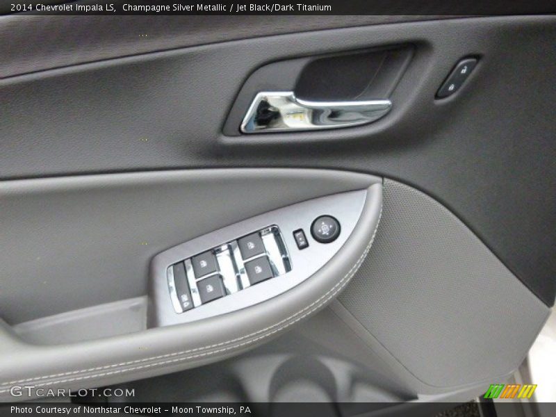 Champagne Silver Metallic / Jet Black/Dark Titanium 2014 Chevrolet Impala LS