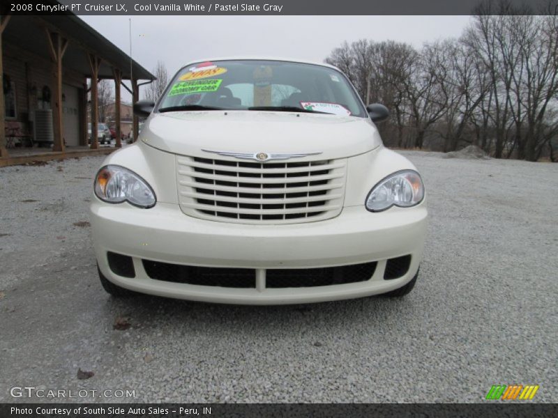 Cool Vanilla White / Pastel Slate Gray 2008 Chrysler PT Cruiser LX