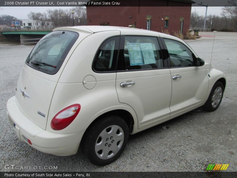 Cool Vanilla White / Pastel Slate Gray 2008 Chrysler PT Cruiser LX