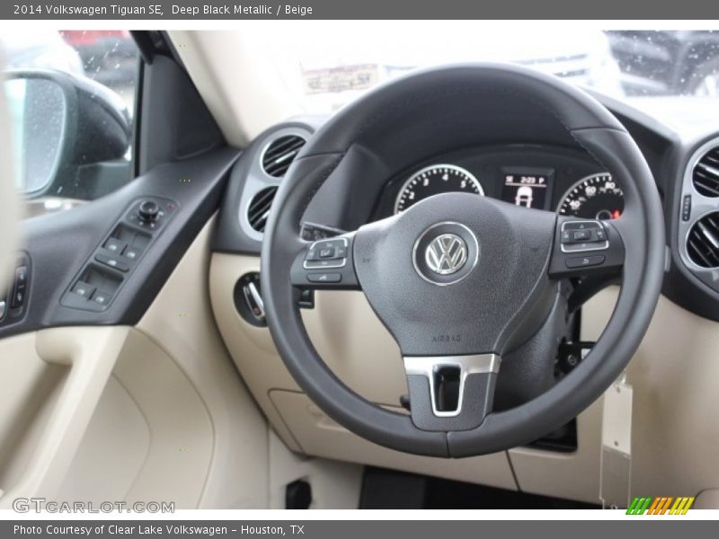  2014 Tiguan SE Steering Wheel