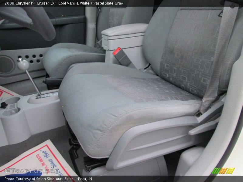 Cool Vanilla White / Pastel Slate Gray 2008 Chrysler PT Cruiser LX