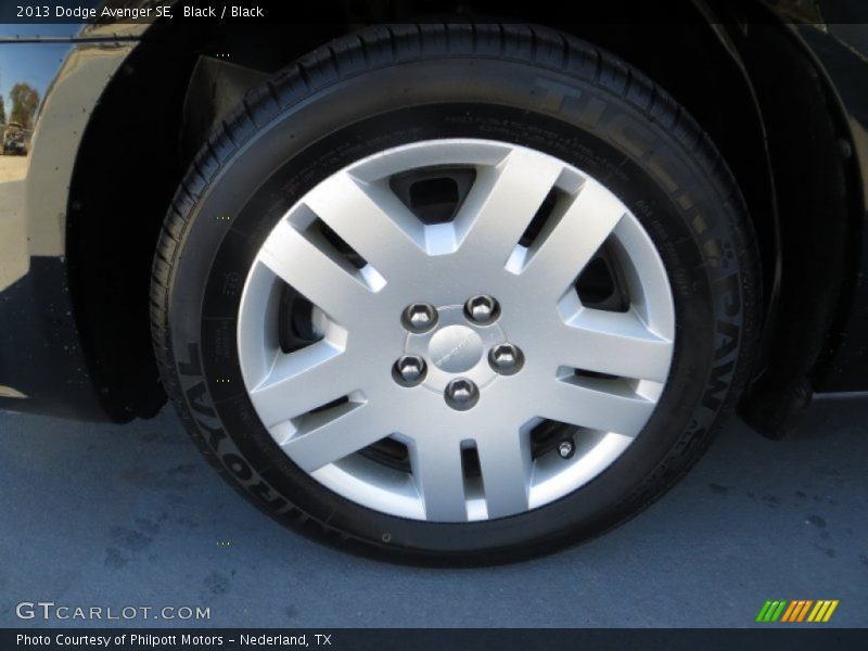 Black / Black 2013 Dodge Avenger SE