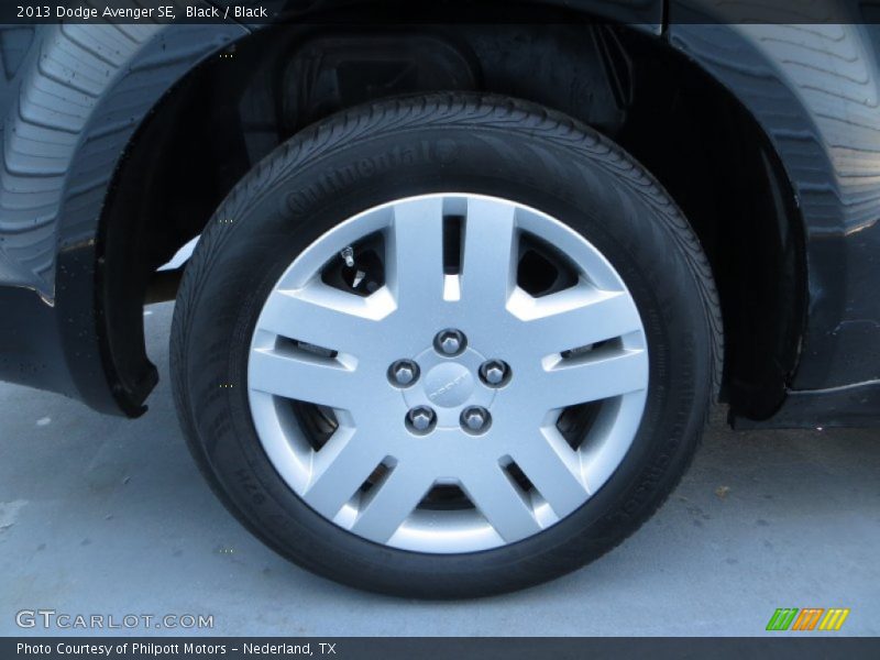 Black / Black 2013 Dodge Avenger SE