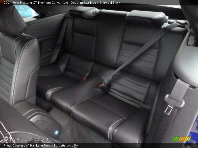 Deep Impact Blue / Charcoal Black 2014 Ford Mustang GT Premium Convertible