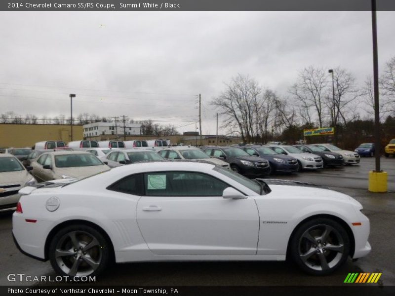 Summit White / Black 2014 Chevrolet Camaro SS/RS Coupe
