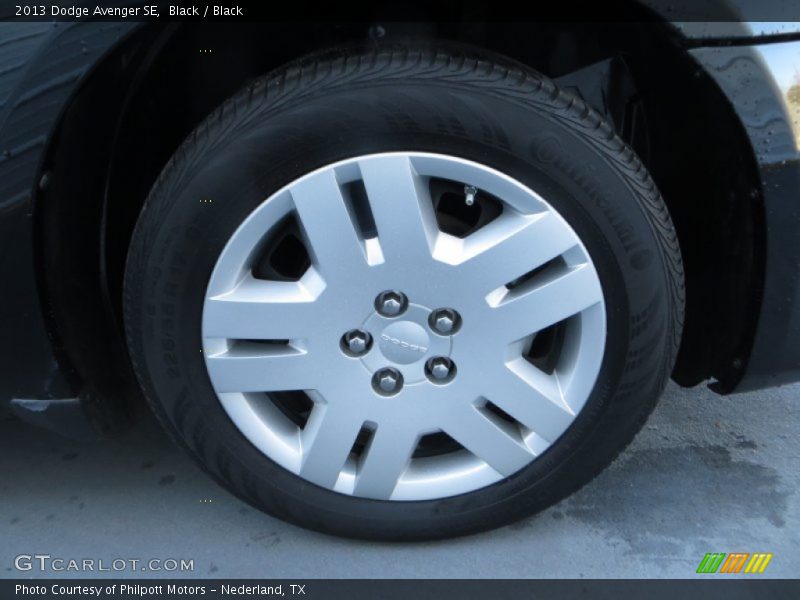 Black / Black 2013 Dodge Avenger SE