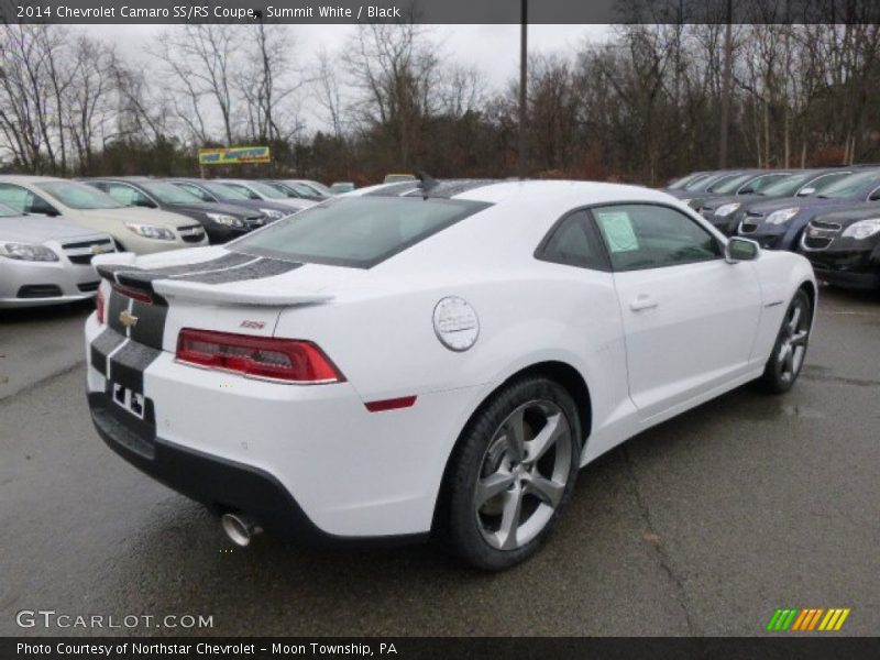 Summit White / Black 2014 Chevrolet Camaro SS/RS Coupe