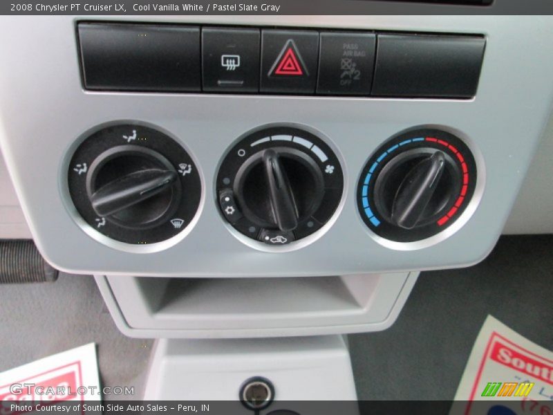 Cool Vanilla White / Pastel Slate Gray 2008 Chrysler PT Cruiser LX