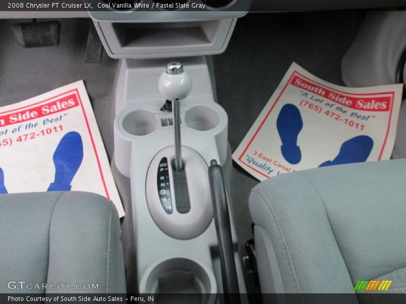 Cool Vanilla White / Pastel Slate Gray 2008 Chrysler PT Cruiser LX