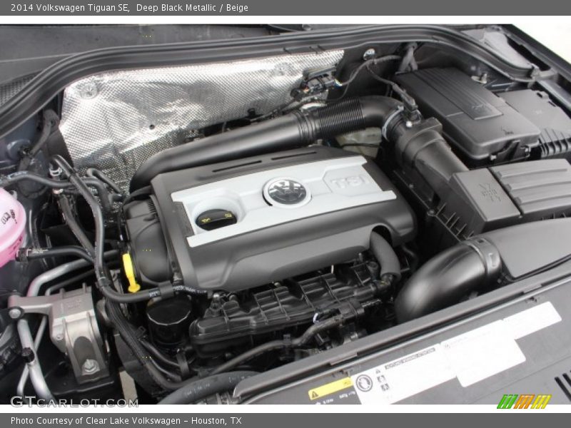  2014 Tiguan SE Engine - 2.0 Liter TSI Turbocharged DOHC 24-Valve VVT 4 Cylinder