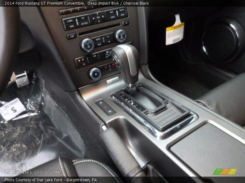 Deep Impact Blue / Charcoal Black 2014 Ford Mustang GT Premium Convertible