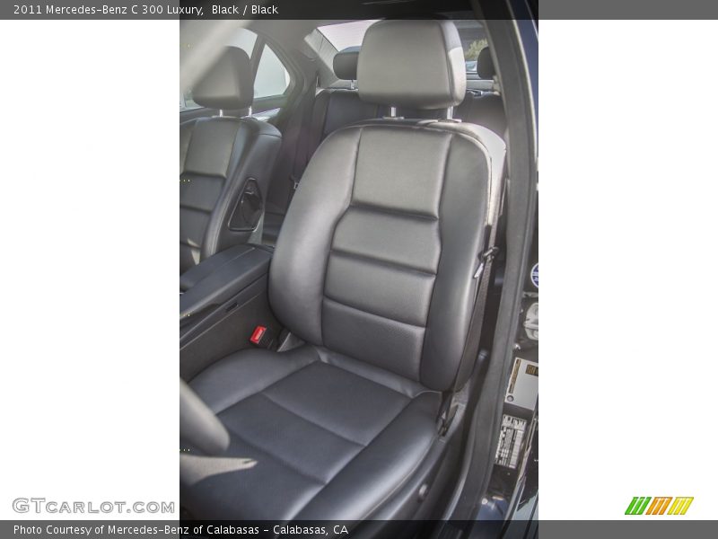 Black / Black 2011 Mercedes-Benz C 300 Luxury