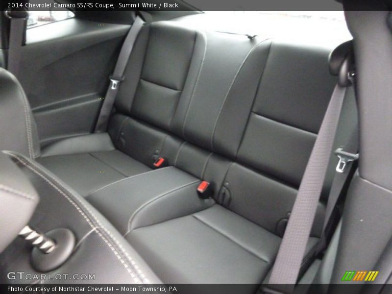 Rear Seat of 2014 Camaro SS/RS Coupe