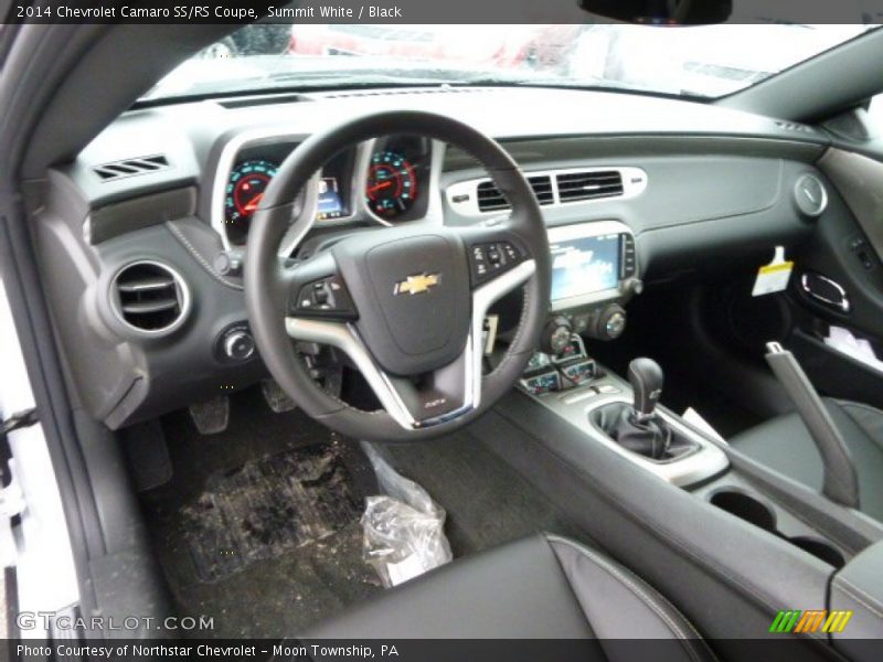 Black Interior - 2014 Camaro SS/RS Coupe 