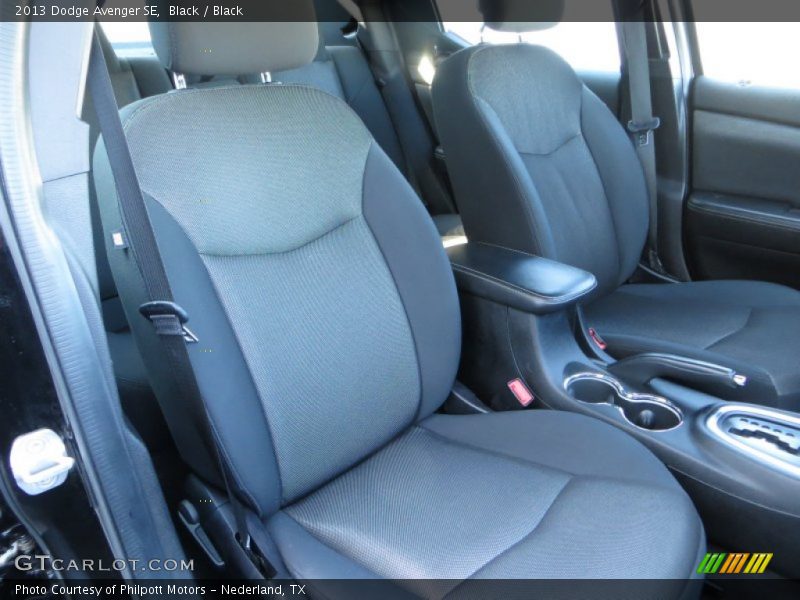 Black / Black 2013 Dodge Avenger SE