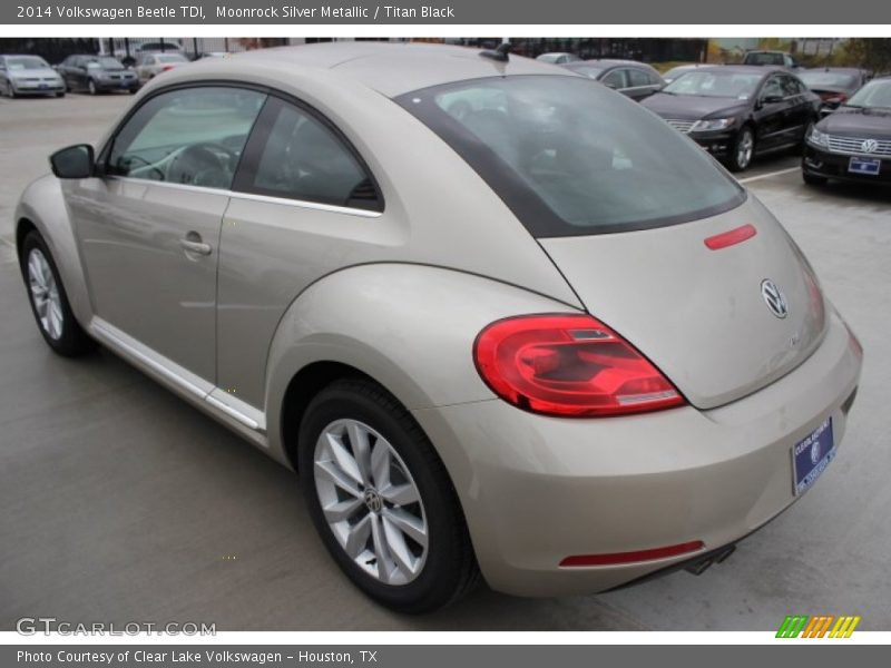 Moonrock Silver Metallic / Titan Black 2014 Volkswagen Beetle TDI