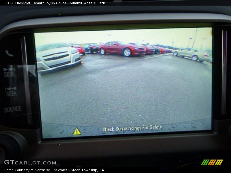 Summit White / Black 2014 Chevrolet Camaro SS/RS Coupe