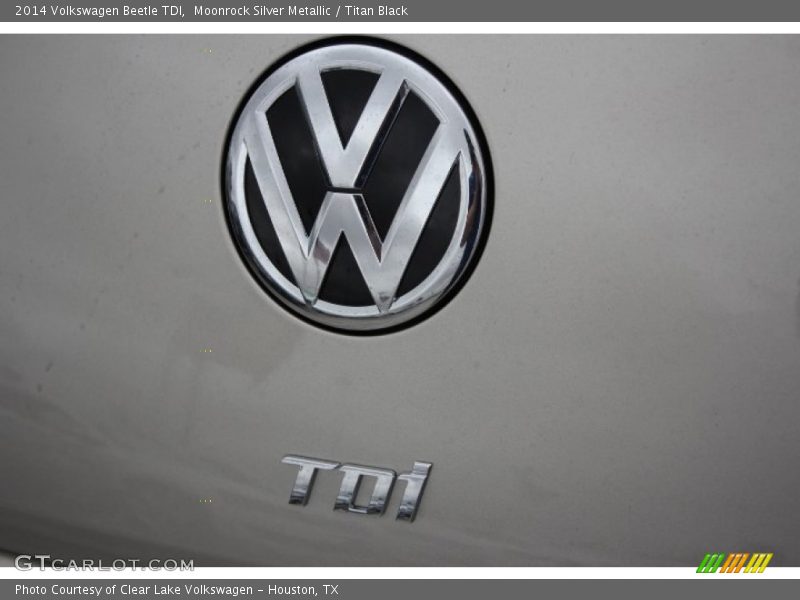 Moonrock Silver Metallic / Titan Black 2014 Volkswagen Beetle TDI