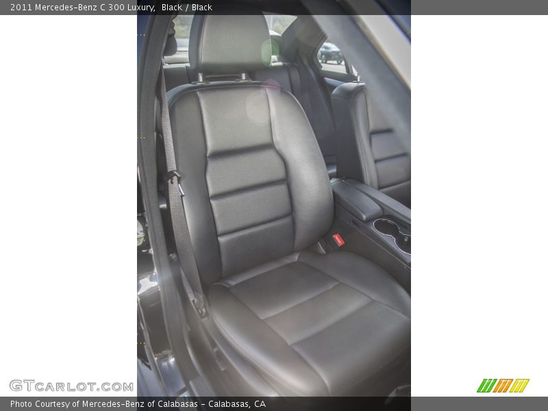 Black / Black 2011 Mercedes-Benz C 300 Luxury