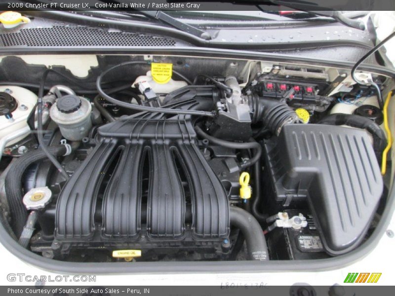 Cool Vanilla White / Pastel Slate Gray 2008 Chrysler PT Cruiser LX