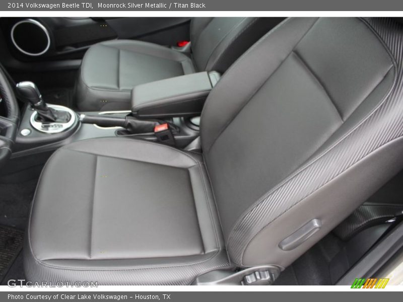 Moonrock Silver Metallic / Titan Black 2014 Volkswagen Beetle TDI
